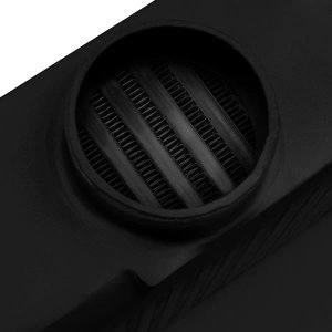 Subaru Impreza Intercooler Kit - Mishimoto - Top-Mount - Powder Coated Black & Blue Hoses - `02-`05