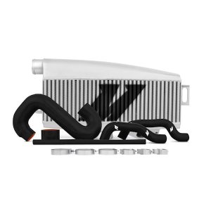 Subaru Impreza Top-Mount Intercooler Kit - Mishimoto - Top-Mount - Silver/Black - `02-`05