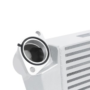 Subaru Impreza Top-Mount Intercooler - Mishimoto - Powder Coated - Silver - `08-`14