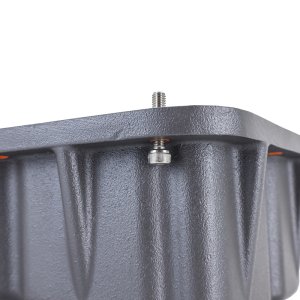 Chevrolet Silverado Transmission Pan - Mishimoto - Aluminum, Cast, High-Performance - Gunmetal Gray - `01-`19