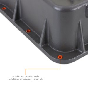 GMC Sierra Transmission Pan - Mishimoto - Aluminum, Cast, High-Performance - Gunmetal Gray - `01-`19 GMC Sierra Transmission Pan - Mishimoto - Aluminum, Cast, High-Performance - Gunmetal Gray - `01-`19
