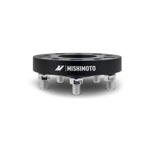 Honda Civic Type R Wheel Spacers - Mishimoto - 5x120 - 64.1 CB - M14 x1.5 - 50mm - Black - `17-`21