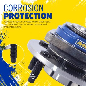 Lincoln Continental Wheel Hub Assembly - Rear - Moog - `17-`20