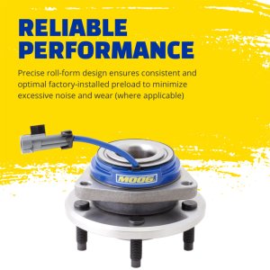 Chevrolet Classic Hub Assembly - Front - Moog - `04-`05