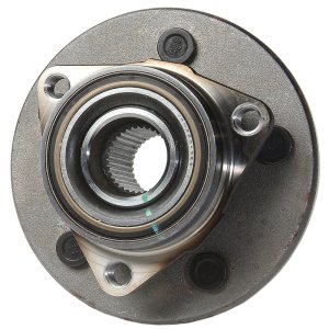 Ford F-150 Wheel Hub Assembly - Front - Moog - Front Wheel Bearing and Hub - `97-`00