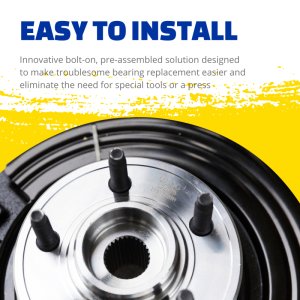 Nissan Altima Knuckle Assembly - Front Left - Moog - `02-`06