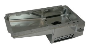 Chevrolet Camaro COPO Oil Pan - Moroso - Fabricated Drag Race Baffled 7qt 7.5in Aluminum - `02-`15