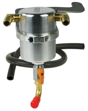 Ford Mustang Oil Catch Can - Moroso - Billet Aluminum - `11-`14