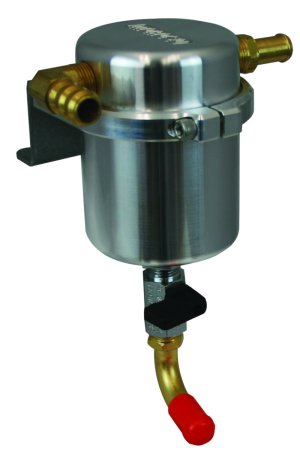 Volkswagen Golf Oil Catch Can - Moroso - Large Body - Billet Aluminum - `10-`14 Volkswagen Golf Oil Catch Can - Moroso - Large Body - Billet Aluminum - `10-`14