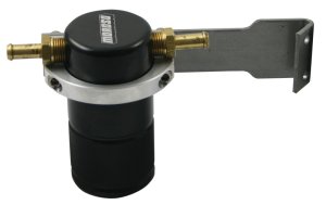 Cadillac CTS-V Oil Catch Can - Moroso - Small Body Billet Aluminum - Black - `08-`14