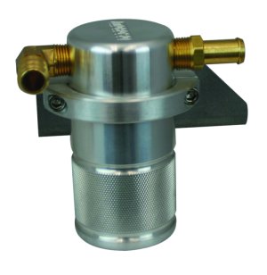 Volkswagen Golf Oil Catch Can - Moroso - Billet Aluminum - `10-`14 Volkswagen Golf Oil Catch Can - Moroso - Billet Aluminum - `10-`14