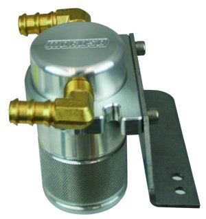 Ford F-150 Oil Catch Can - Moroso - Small Body - Billet Aluminum - `11-`14