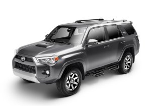 Toyota 4Runner Nerf Steps - Full Length - N-Fab - RS - Textured Black - `14-`24