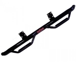 Chevrolet Silverado 2500 Nerf Step - Cab Length - N-Fab - 3in, 2 Steps per Side - Gloss Black - `07-`10