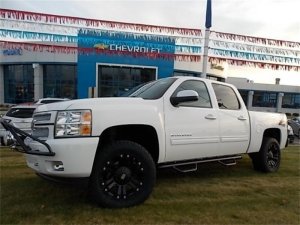 GMC 3500HD Nerf Step - Cab Length - N-Fab - 3in, 2 Steps per Side - Gloss Black - `07-`10