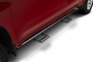 Chevrolet Silverado 3500 HD RKR Step System - Cab Length - N-Fab - 1.75 in. Rails - Textured Black - `20-`24