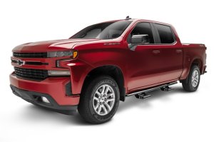 Chevrolet Silverado 3500 HD RKR Step System - Cab Length - N-Fab - 1.75 in. Rails - Textured Black - `20-`24