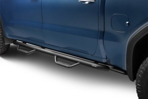 GMC Sierra 2500 HD Side Steps - Cab Length - N-Fab - 3in (2 Steps per Side) - Textured Black - `20-`24