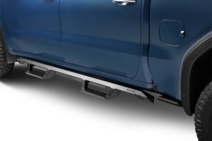 GMC Sierra 3500 Nerf Bars - Cab Length - N-Fab - EpYx Step System - Textured Black - `20-`24