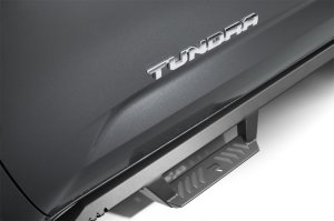Toyota Tundra CrewMax Nerf Steps - Cab Length - N-Fab - EpYx Step System - Textured Black - `22-`24