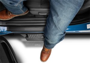Toyota Tacoma Double Cab Nerf Steps - N-Fab - EPYX - Textured Black - `24-`26