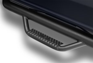 Ford F-150 Nerf Steps - N-Fab - Wheel-to-Wheel with Bed Access - Textured Black - `15-`24