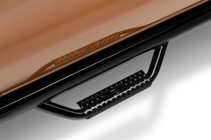 Ford F-350 Nerf Step - Side - N-Fab - Wheel-to-Wheel with Bed Access (3 Steps per Side) - 3 in. Main Tube Diameter - Gloss Black - `99-`16