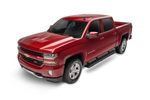 Chevrolet Silverado 3500 HD Running Boards - Cab Length - N-Fab - Growler - Textured Black - `07-`19