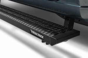 GMC Sierra 3500 HD Running Boards - Cab Length - N-Fab - Growler Step System - 7 in. Board - Textured Black - `20-`24
