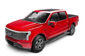 Ford F-150 Running Boards - Cab Length - N-Fab - Growler - Textured Black - `15-`24