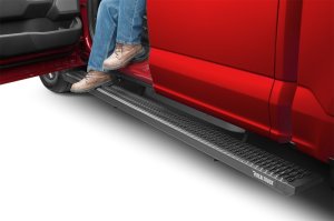 Ford F-450 Running Boards - Cab Length - N-Fab - Growler - Textured Black - `17-`24