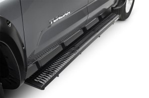 Toyota Tundra Running Boards - Cab Length - N-Fab - Growler - Textured Black - `07-`21