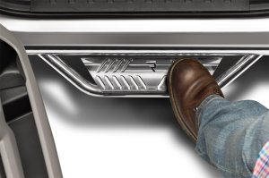 GMC 3500HD Side Steps - N-Fab - Podium SS - Polished Stainless - `07-`10