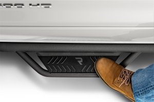 Chevrolet Silverado 1500 Side Steps - N-Fab - Podium LG - Wheel-to-Wheel with Bed Access - Textured Black - `14-`18