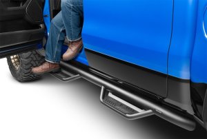 Ram 2500 Side Steps - N-Fab - Podium LG - 3 in. Main Tube Diameter - Textured Black - `19-`24