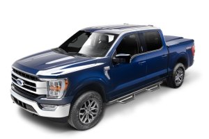 Ford F-250 Side Steps - N-Fab - Podium LG - Textured Black - `17-`24