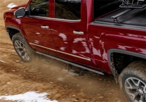 Chevrolet Silverado 2500 HD Nerf Bars - Cab Length - N-Fab - Predator Pro - Textured Black - `20-`25