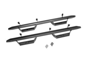 Nissan Titan XD Nerf Bars - Cab Length - N-Fab - Predator Pro - Textured Black - `16-`22