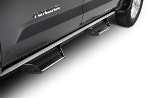 Toyota Tundra CrewMax Nerf Bars - Cab Length - N-Fab - Predator Pro - Textured Black - `22-`24