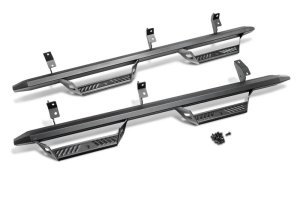 Toyota 4Runner Nerf Bars - Cab Length - N-Fab - Predator Pro - Textured Black - `25-`26