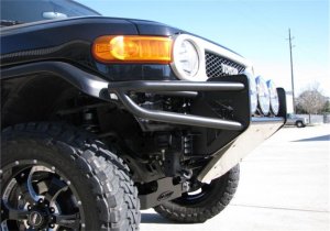 Toyota FJ Cruiser Bumper - Front - N-Fab - RSP PreRunner with Skid Plate - Textured Black - `06-`18