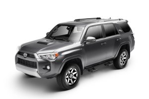 Toyota 4Runner RKR Step System - N-Fab - Full Length (1 Step Mount/1 Step per Side) - 1.75 in. Rails - Textured Black - `10-`17
