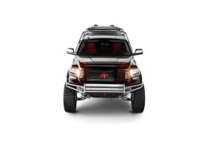 Toyota Tundra Front Bumper - N-Fab - RSP PreRunner with Skid Plate - Textured Black - `14-`19