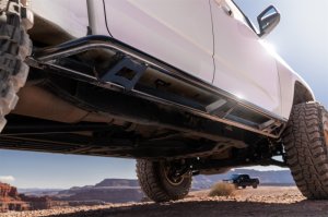 Chevrolet Colorado Trail Slider Steps - N-Fab - Cab Length (2 Steps per Side) - Textured Black - `15-`25