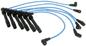 Audi A4 Spark Plug Wire Set - NGK - High-temp premium silicone outer jacket - `97-`01