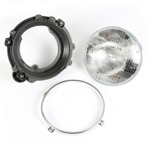 Jeep Wrangler TJ Headlights - Left - OMIX - Sealed Beam - `97-`06