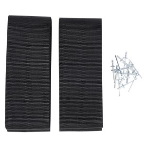 Jeep Wrangler JKU Soft Top Hardware - OMIX - Straps With Rivets Pair - `07-`10