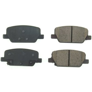 Hyundai Santa Fe Brake Pads - Rear - PowerStop - Z16 Evolution Ceramic - 2019
