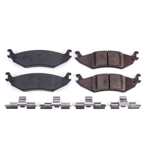 Ford E-150 Brake Pads - Rear - PowerStop - Z17 Evolution Ceramic w/Hardware - `04-`07