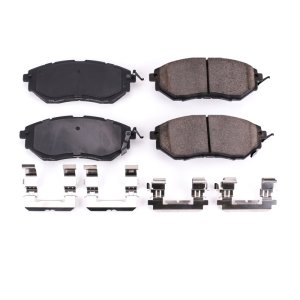 Subaru Tribeca Brake Pads - Front - PowerStop - Z17 Evolution - `06-`07